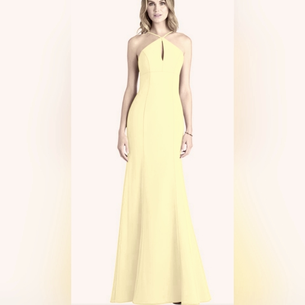 Light Yellow Bridesmaid Dress